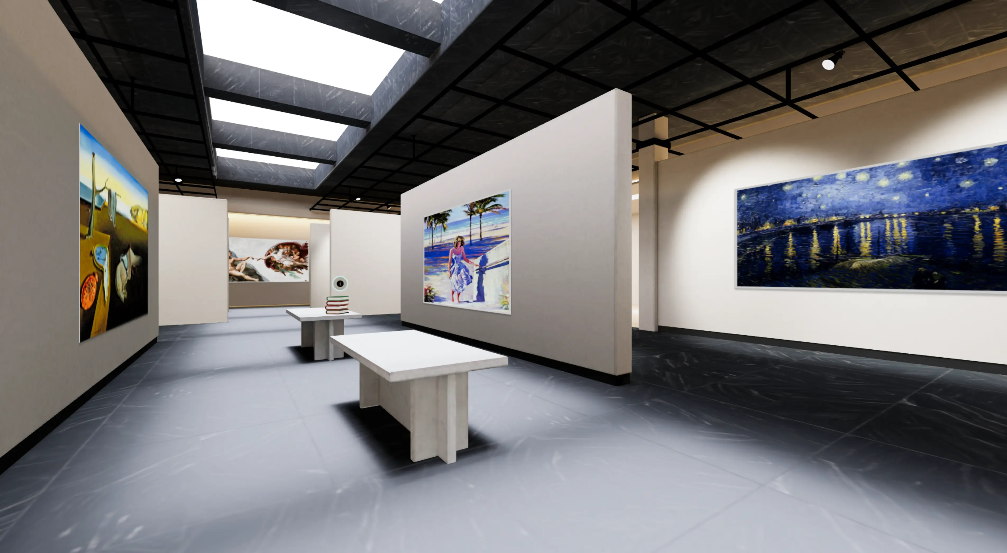 3D Museum Experience for cultural exhibitions
